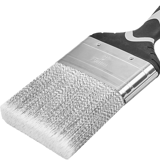 Кисть плоская для водных красок 75 мм Hansa Exzellent синтетическая щетина