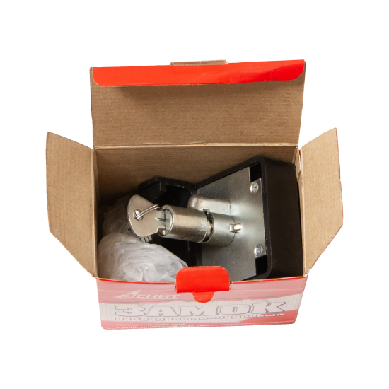 Замок накладной RL 131, цвет черный