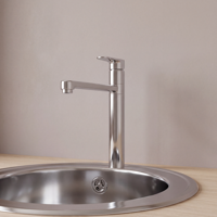 Смеситель кухонный Ideal Standard Cerafine общая высота 28.1 см цвет хром