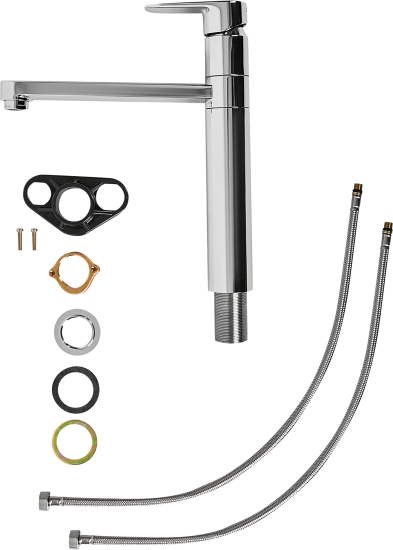 Смеситель кухонный Ideal Standard Cerafine общая высота 28.1 см цвет хром