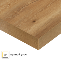 Столешница Дуб горный 240x3.8x60 см ЛДСП цвет коричневый