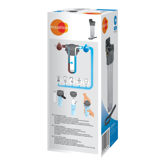 Корпус фильтра Equation SL10 для холодной воды резьба 3/4