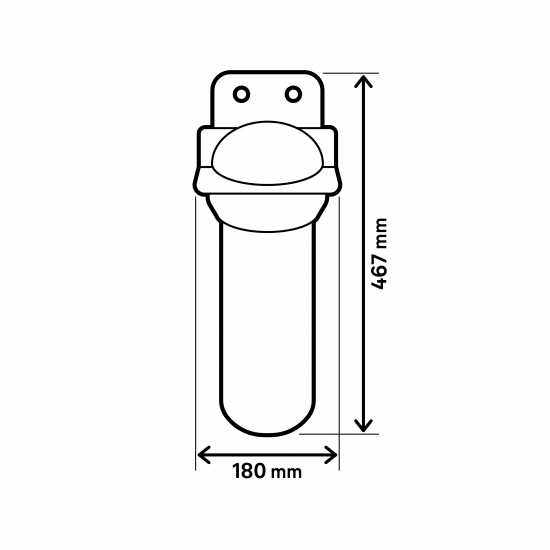 Корпус фильтра Equation BB10 для холодной воды 1