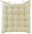 Подушка для стула Linen Way 38x6x38 см замша кремовый