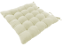 Подушка для стула Linen Way 38x6x38 см замша кремовый