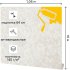 Обои под покраску флизелиновые Ateliero Метелица 1.06x10 м 145г/м² AT1004-02ОАВ