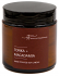 Свеча ароматизированная в стеклянной банке Stella Fragrance Tonka Macadamia коричневая 6 см