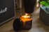 Свеча ароматизированная в стеклянной банке Stella Fragrance Tonka Macadamia коричневая 6 см
