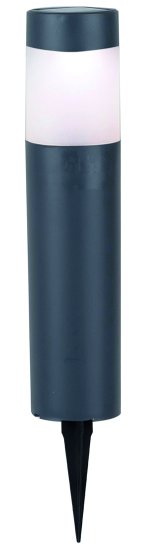 Садовая подсветка Inspire Praia на солнечных батареях, теплый белый свет, цвет серый, 2 шт.