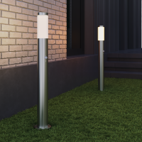 Фонарный столб уличный Bergen 80 см E27 25 Вт IP44 цвет серый