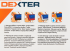Набор губок для удаления затирки Dexter 150x20x90 мм