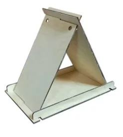Кормушка-шалаш для птиц 135x170x215 мм дерево