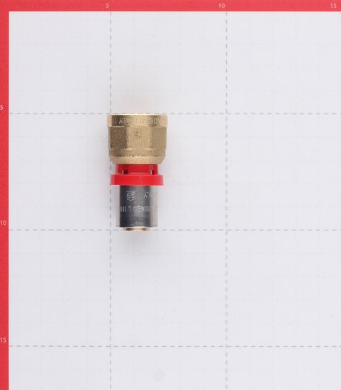 Соединитель прямой Tiemme 16(пресс) х 1/2 ВР(г)