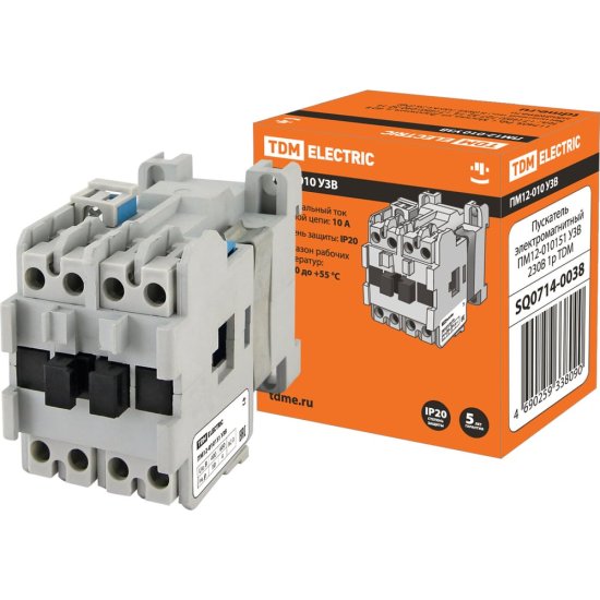 Электромагнитный пускатель TDM ELECTRIC ПМ12-010151 У3В