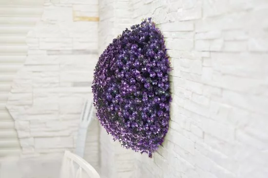 Искусственное растение Самшит ø25 см 2 полусферы