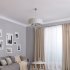 Люстра подвесная Freya FR5906-PL-05C-CH, 5 ламп, 20 м², цвет хром/серый