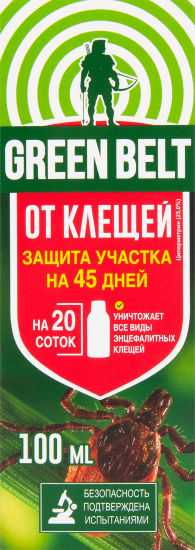 Средство от клещей Грин Бэлт Защита участка 100 мл