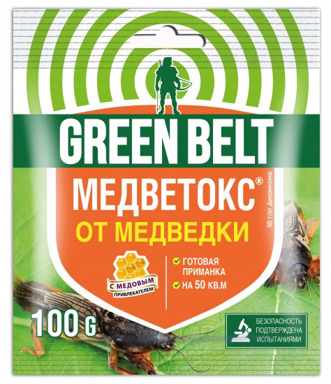 Средство от медведки Грин Бэлт Медветокс 100 г