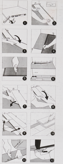 SPC плитка Floorwood Дуб Мигрос 43 класс 4 фаски толщина 5 мм 1.7568 м²