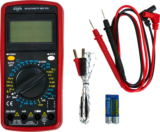 Мультиметр Elitech ММ 300