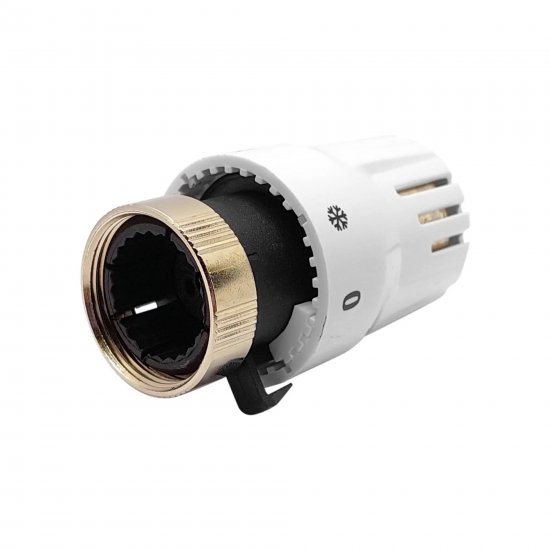 Термостатическая головка жидкостная Ростерм M30x1.5 белая