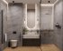 Плитка настенная Gracia Ceramica Fog 25x60 см 1.2 м² матовая с sugar эффектом цвет серый полосы