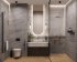 Плитка настенная Gracia Ceramica Fog 25x60 см 1.2 м² матовая с sugar эффектом цвет темно-серый