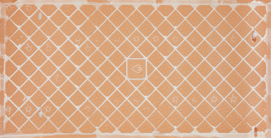 Плитка настенная Axima Лилль 25x50 см 1.25 м² матовая цвет светлый узор