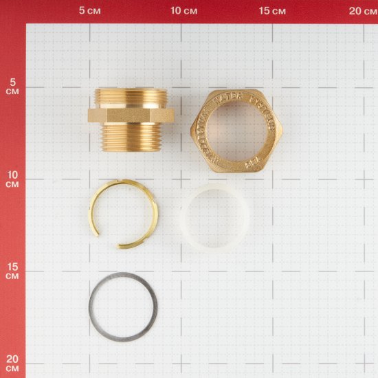 Муфта Stahlmann IWS EasyFix 25 мм х 1 НР(ш) для гофрированных труб