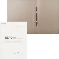 Мелованный картонный скоросшиватель BRAUBERG 128987