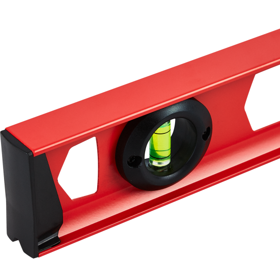 Уровень пузырьковый строительный двутавровый Vira 100162 2 глазка 600 мм