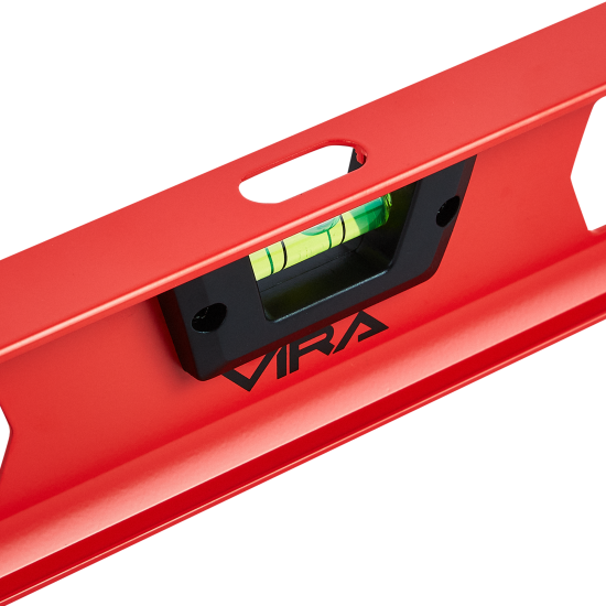 Уровень пузырьковый строительный двутавровый Vira 100162 2 глазка 600 мм