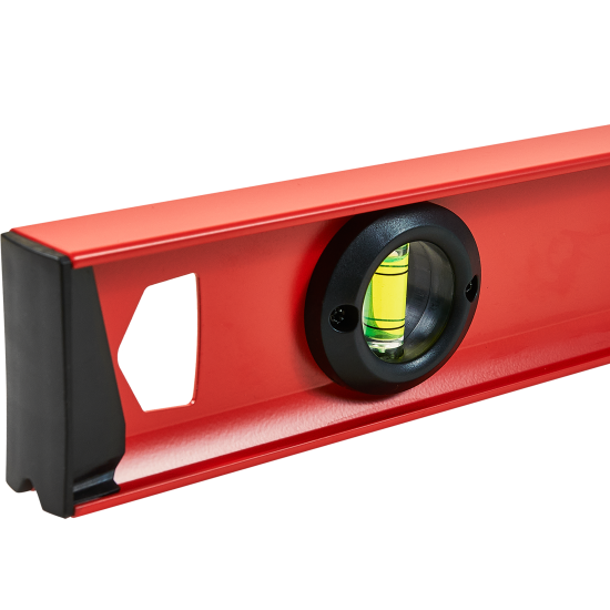 Уровень пузырьковый строительный двутавровый Vira 100163 2 глазка 800 мм