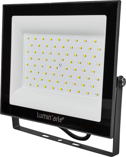 Прожектор светодиодный уличный Lumin Arte 100 Вт 5700К IP65 нейтральный белый свет