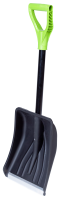 Лопата для уборки снега Geolia Авто 27x90 см полипропилен с черенком из алюминия