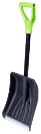 Лопата для уборки снега Geolia Авто 27x90 см полипропилен с черенком из алюминия