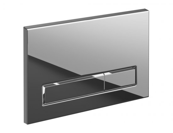 Клавиша смыва Cersanit Blick 64114, пластик, цвет хром глянцевый