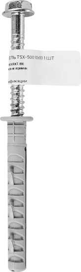 Дюбель фасадный для высоких нагрузок TSX-500 10x80 мм, сталь