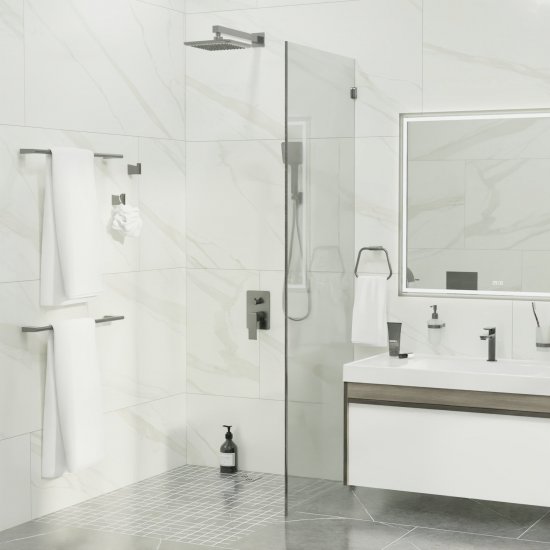 Держатель для полотенец Fixsen Trend Graphite FX-98001, цвет графит