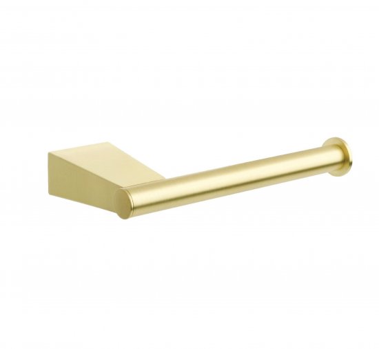 Держатель для туалетной бумаги Fixsen Trend Gold FX-99010B, без крышки, цвет золотой