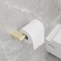 Держатель для туалетной бумаги Fixsen Trend Gold FX-99010B, без крышки, цвет золотой