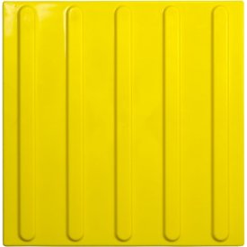 Тактильная плитка PALITRA TECHNOLOGY 50245-1-PU-300x300x4-Y-10