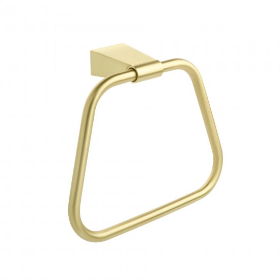 Держатель для полотенец Fixsen Trend Gold FX-99011, кольцо, цвет золотой