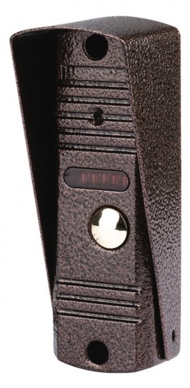 Вызывная видеопанель Skybeam 600TVL антивандальная цвет медный