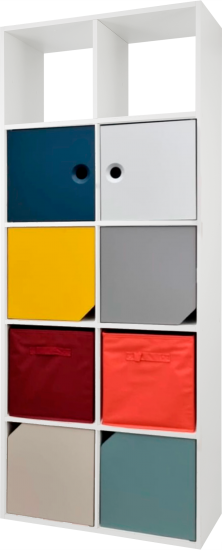 Фасад Spaceo Kub 32.2x32.2 см МДФ цвет темно-синий