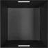 Коробка для хранения 30x31x31 см картон цвет черный 2 шт