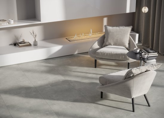 Глазурованный керамогранит Grasaro Loft G-1206/MR/600x600x9/S1, 60x60x0.9 см 1.8 м² матовый цвет серый