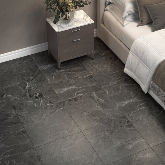 Глазурованный керамогранит Kerama Marazzi Лоди SG648820R 59.5x59.5 см 1.8 м² матовый цвет черный