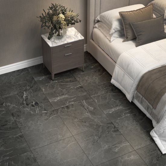 Глазурованный керамогранит Kerama Marazzi Лоди SG648820R 59.5x59.5 см 1.8 м² матовый цвет черный