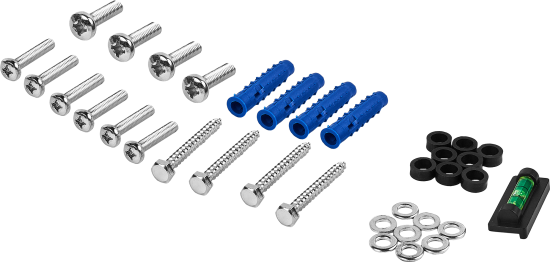 Кронштейн для ТВ настенный поворотный Godigital GM-7144 40x42.2 см цвет черный